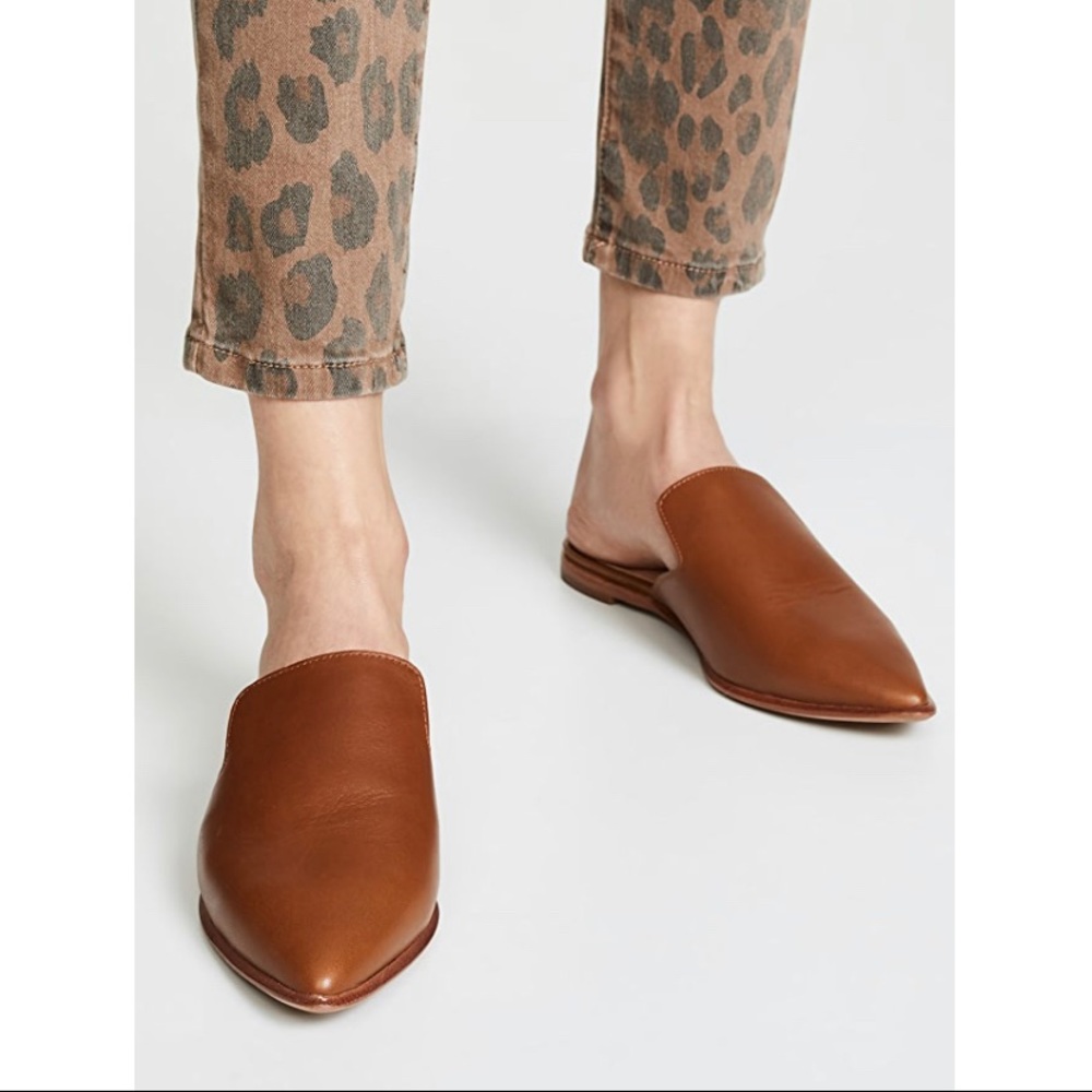 Madewell Gemma English Saddle Mule